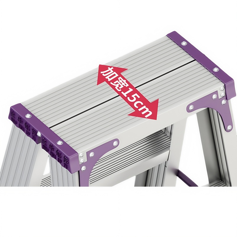 义尊 折叠梯 5步加固款 个高清大图
