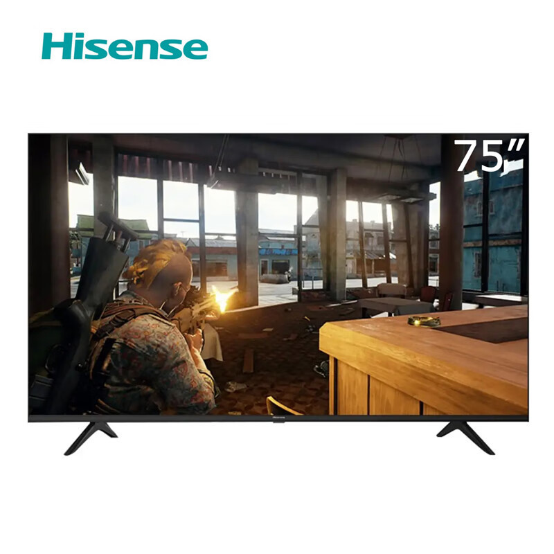 海信/Hisense 75H55E 超高清(4k) 75 LED 有线+无线 4K超清电视 黑色