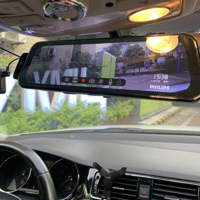 飞利浦(Philips)流媒体后视镜汽车载行车记录仪CVR1500前后双录1080P倒车影像监控高清夜视货车多镜头记录仪