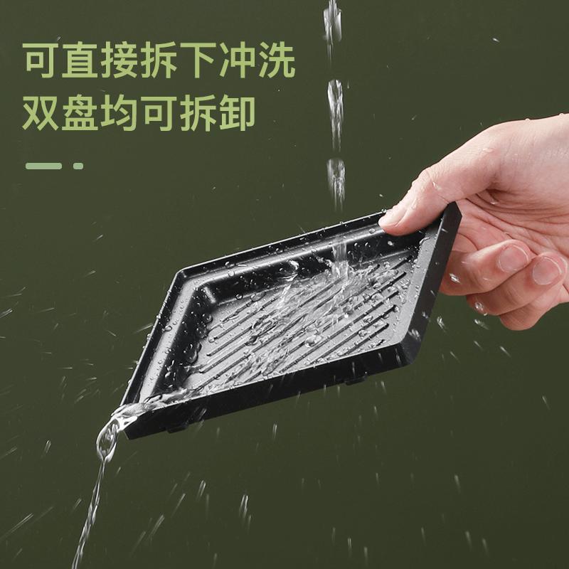 奥克斯(AUX)三明治机家用多功能双盘加热吐司压烤面包机早餐轻食机 网红华夫饼早餐机带三明治盘可定时可拆卸烤盘烧烤机