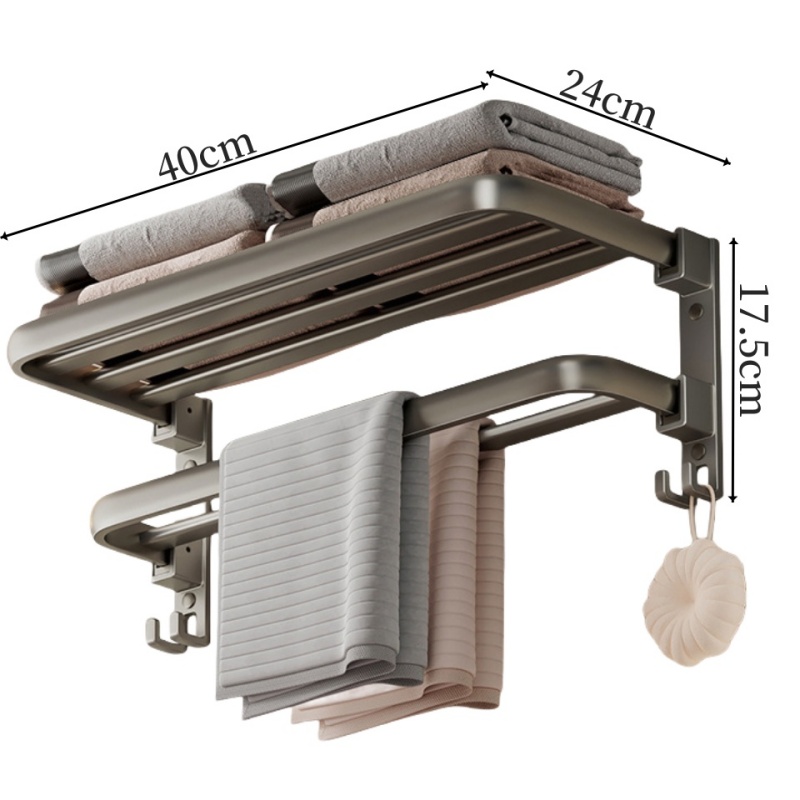 豫龙都 毛巾架40cm个