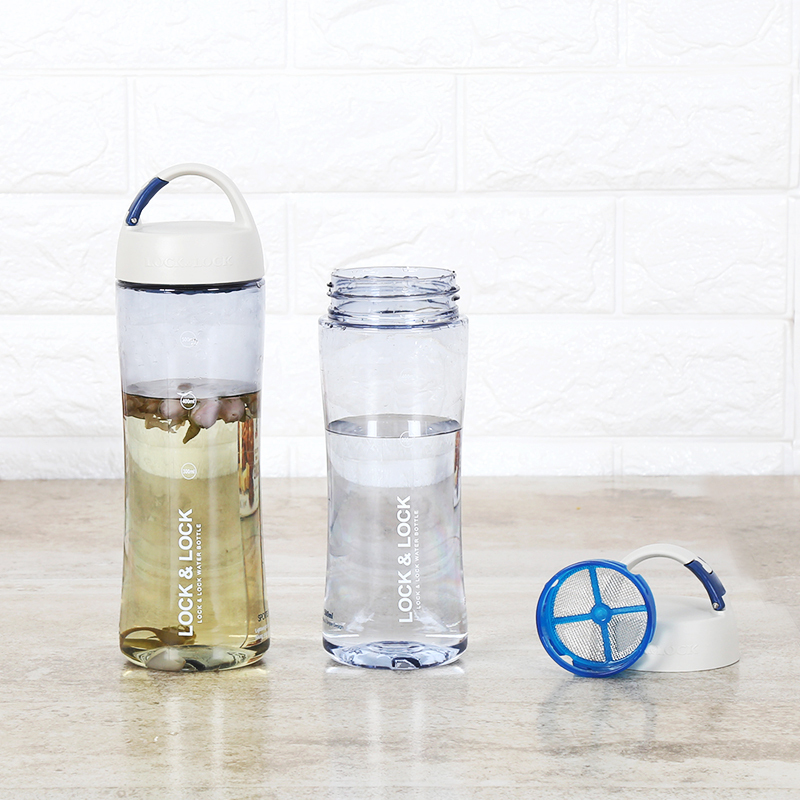 乐扣乐扣(lock&lock)塑料水杯 杯子 随手杯 HLC802 600ML