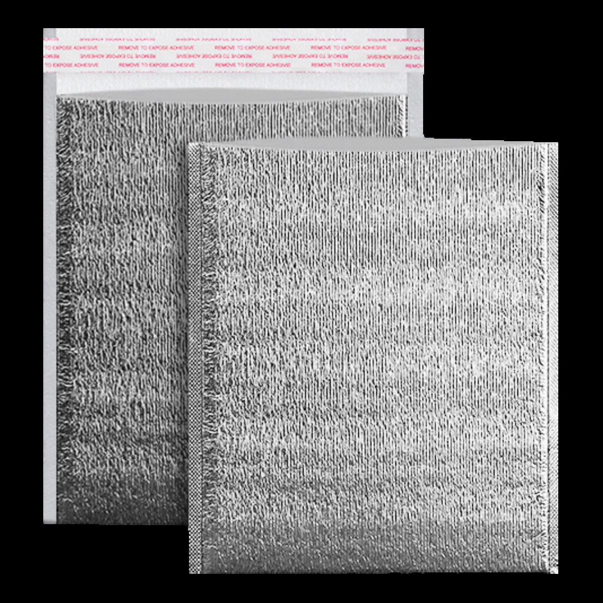 诺加厚立体铝箔包保温袋冷藏袋一次性外卖打包保冷袋50个批发 银色【2mm厚】+带胶 30*35cm【50个】