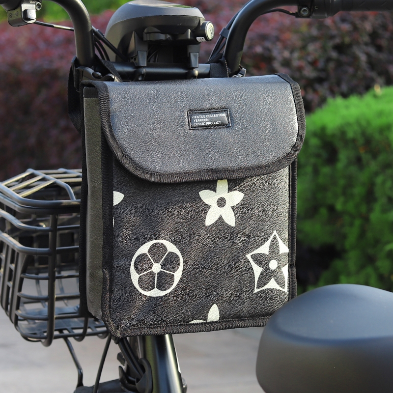 前置防水挂物包电动车收纳挂袋闪电客电瓶自行车手机袋子电车挂包置物
