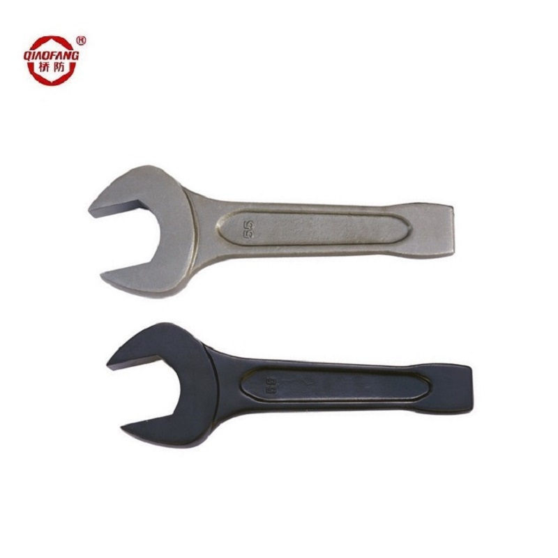 桥防(QIAOFANG) QF3304 中泊集团钢制德标敲击呆扳手 24mm