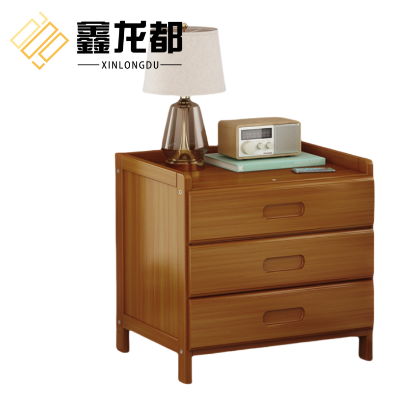 鑫龙都床头柜42cm个高清大图