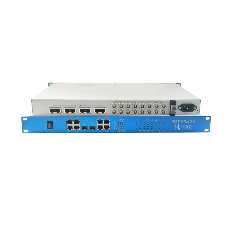 恒德升 运动/户外配件 10G光口综合业务光端机HDS-A059SCJ3630GD-8P8E1B 1对高清大图