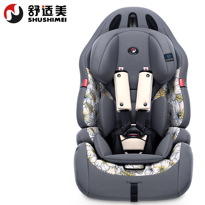 舒适美冒险家儿童安全座椅 汽车安全座椅9月-12岁 感恩旗下品牌
