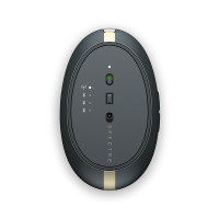 普(HP) 700蓝牙无线双模充电式鼠标 幽灵700系列 笔记本电脑办公家用鼠标 蓝色