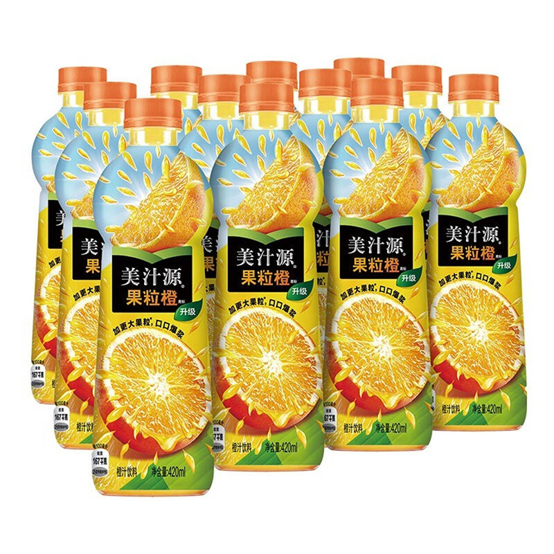 美汁源果粒橙 420ml*24瓶