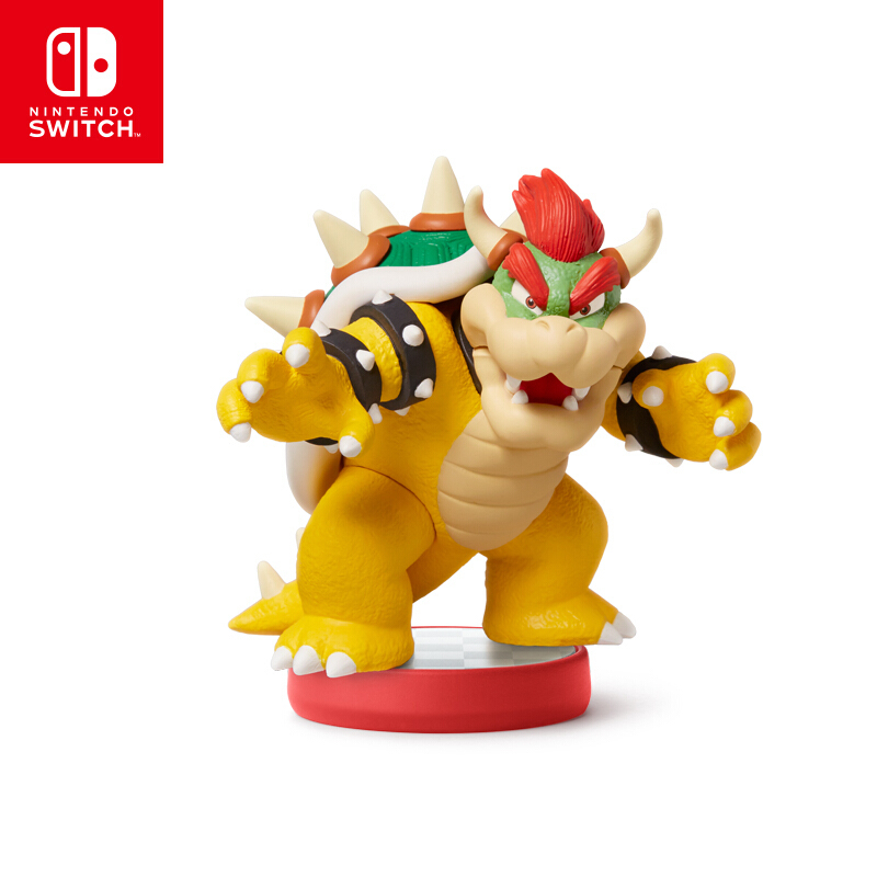 任天堂 Nintendo Switch 超级马力欧 酷霸王 标准款 国行amiibo游戏互动模型 NS周边配件