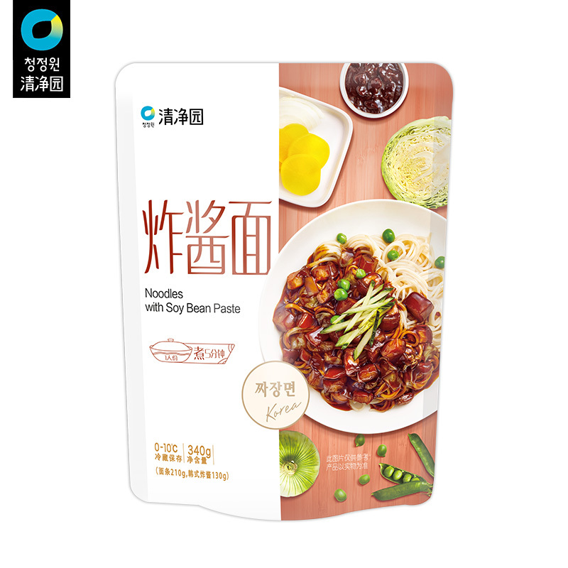 清净园宗家府炸酱面340g韩式炸酱面速食方便速食拉面