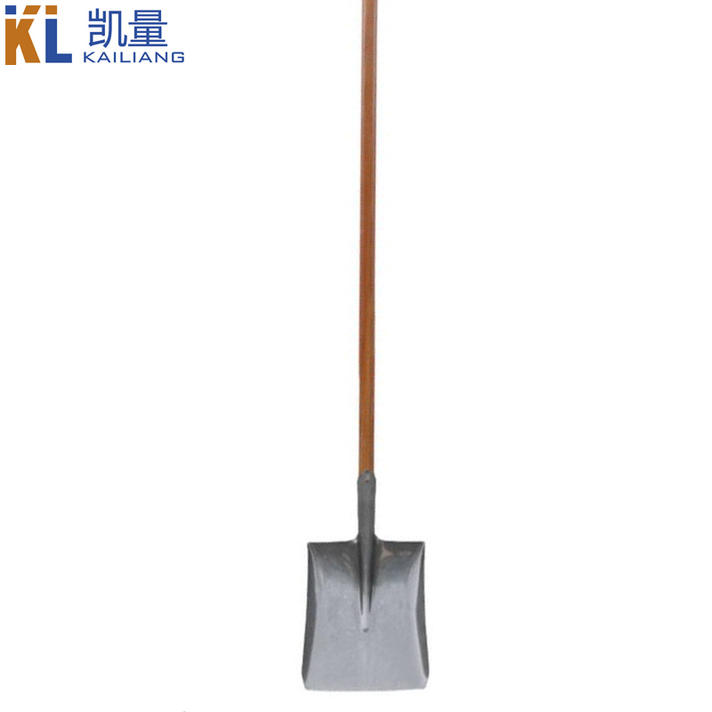 凯量 加厚铁锨铁锹 方头 把高清大图
