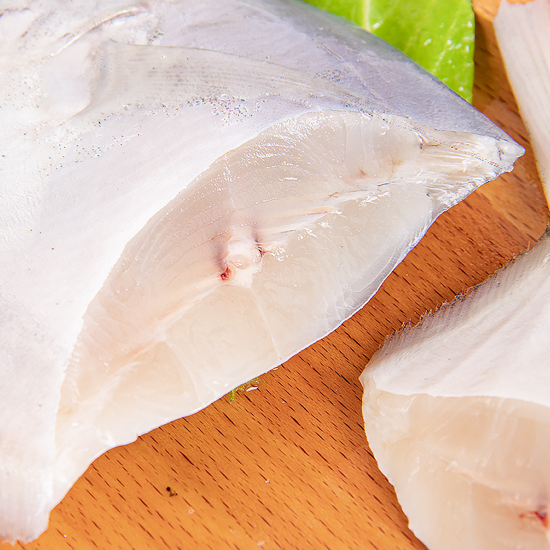 好拾味白鲳鱼500g57条冷冻海鲜水产鳊鱼银鲳鱼生鲜鱼类