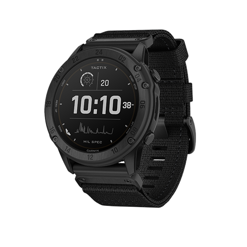 佳明(GARMIN)Tactix Delta泰铁时太阳能战术旗舰版蓝宝石镜面户外夜视隐蔽模式北斗户外手表