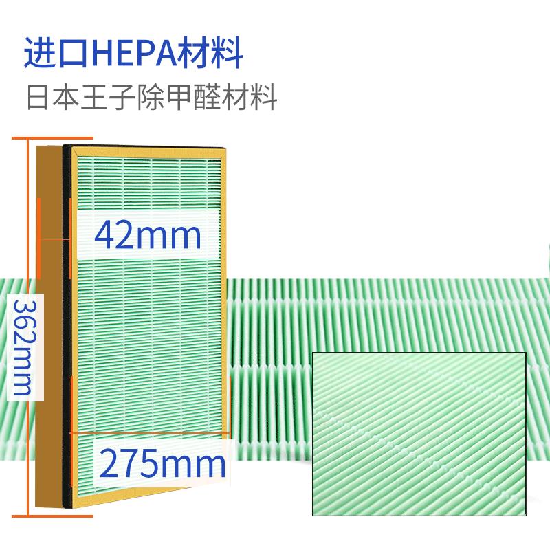 思博润美国3M-HEPA滤材配飞利浦空气净化器AC4076过滤网滤芯适用飞利浦AC4014 4016 AC4147加强版