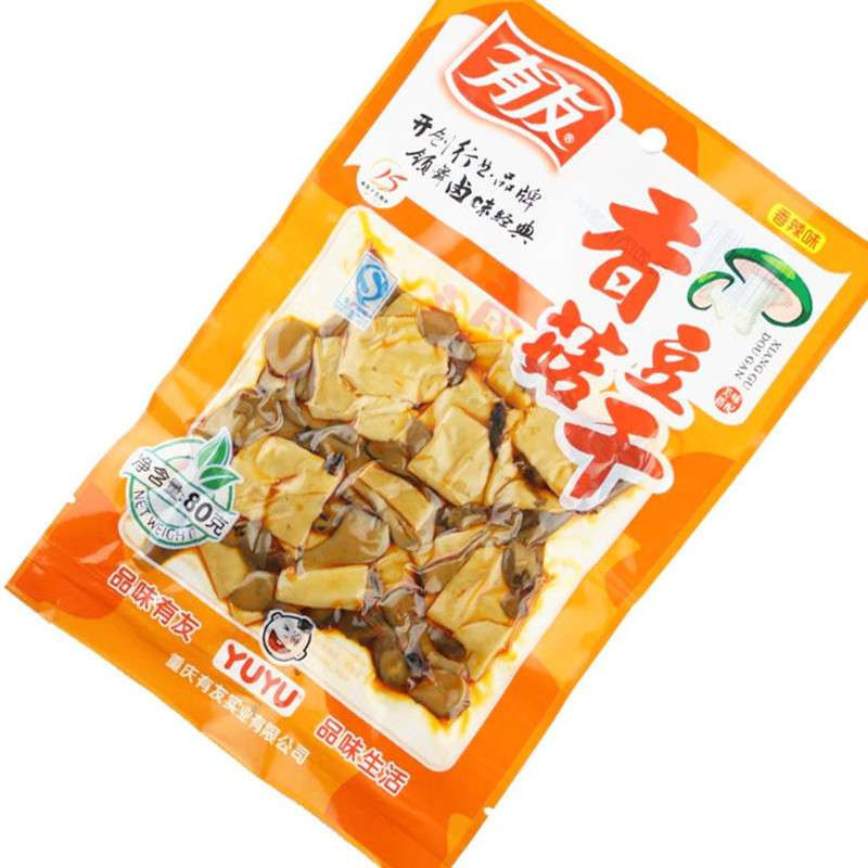 有友香菇豆干100g(香辣味)