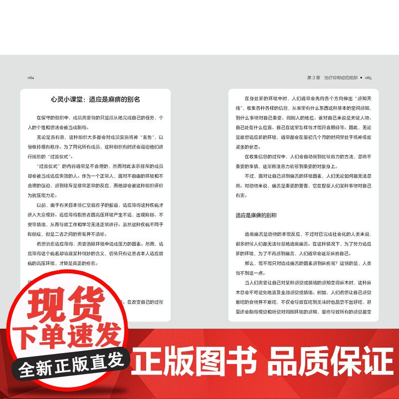 抑郁的力量 心理健康 精神 心理自助指南 抑郁症治疗 抗抑郁策略 北京科学技术高清大图