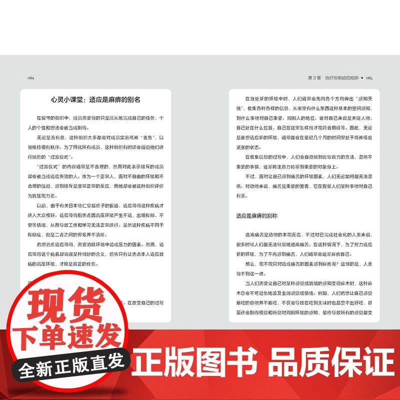 抑郁的力量 心理健康 精神 心理自助指南 抑郁症治疗 抗抑郁策略 北京科学技术图片