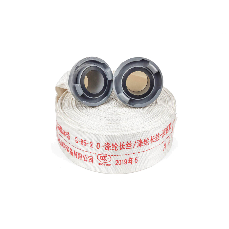 邮宁 消防水带8-65-20型（2.5寸）水龙带含接扣8型65MM涤纶软水管20米