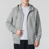 耐克（NIKE）加绒外套男士新款运动服连帽防风衣休闲服保暖夹克BV2646-063 ZP 3XL BV2646-063/灰色