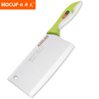 好厨夫（HOCUF）不锈钢切菜刀厨房家用锋利刀具厨师切肉刀手工切片刀 海豚厨片刀