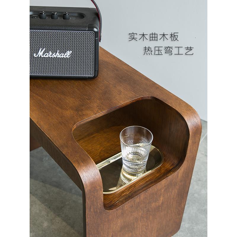 森美人北欧创意沙发边几客厅现代简约小茶几日式设计师边柜实木迷你角几高清大图