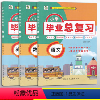 小学毕业总复习[语文+数学+英语]3本 小学升初中 [正版]2022小学毕业总复习语文数学英语 小升初系统总复习 小学毕