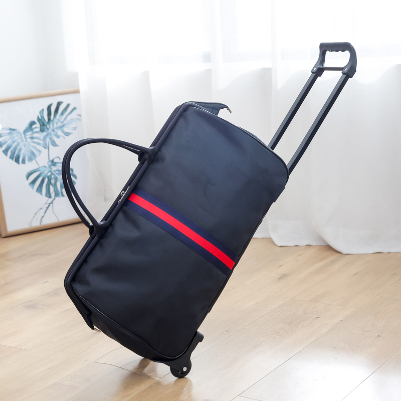 大容量手提拉杆包行李包女登机小拉杆箱男旅行袋旅行包出差旅游包