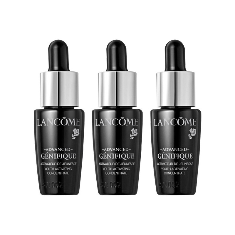 [国内专柜版正品保证]兰蔻LANCOME精华肌底液7ml*3小黑瓶精华平滑细纹补水保湿维稳深层修护肌肤