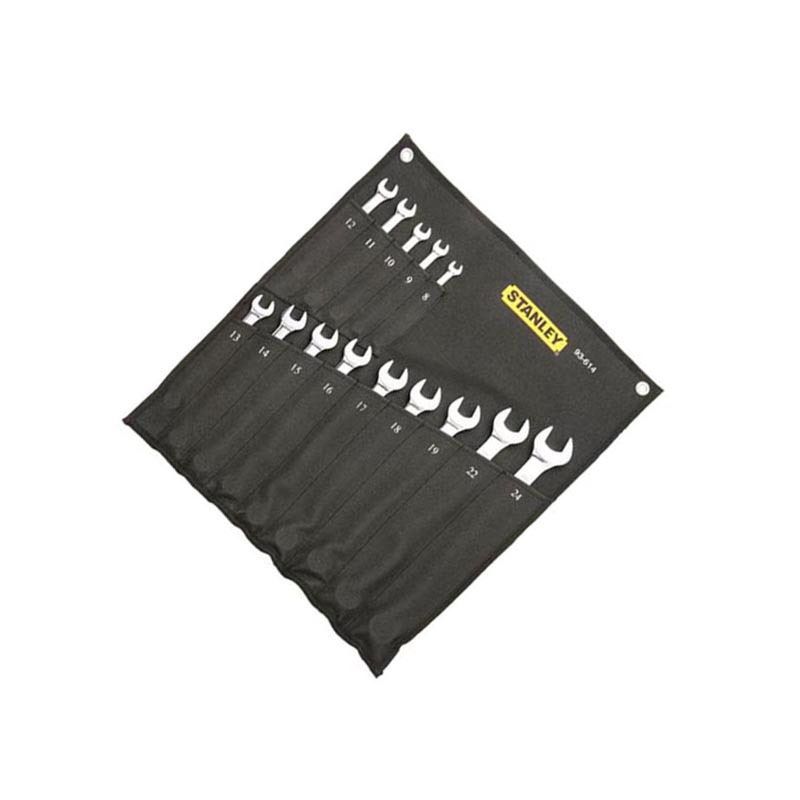 史丹利(Stanley)14件套公制精抛光两用长扳手 93-614-22 货期5-10天