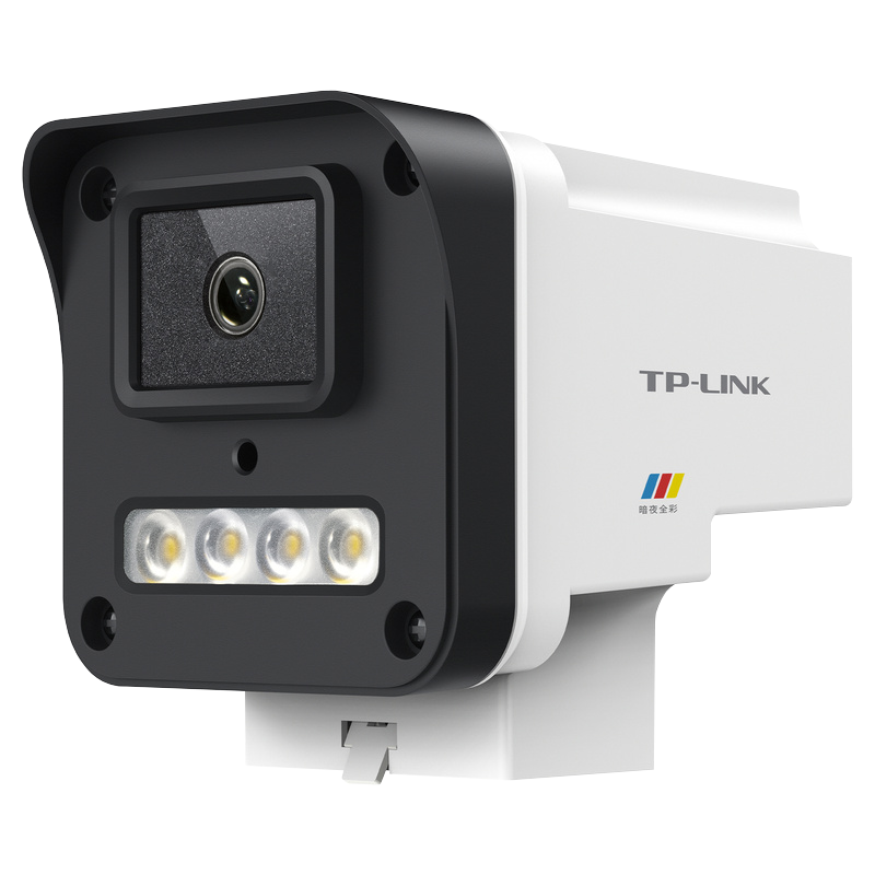 TP-LINK 300万像素PoE音频暗夜全彩网络摄像机 TL-IPC534SP-WB