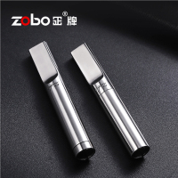 zobo正牌微孔拉杆过滤器不锈钢循环型可清洗烟嘴粗细两用中细烟烟具