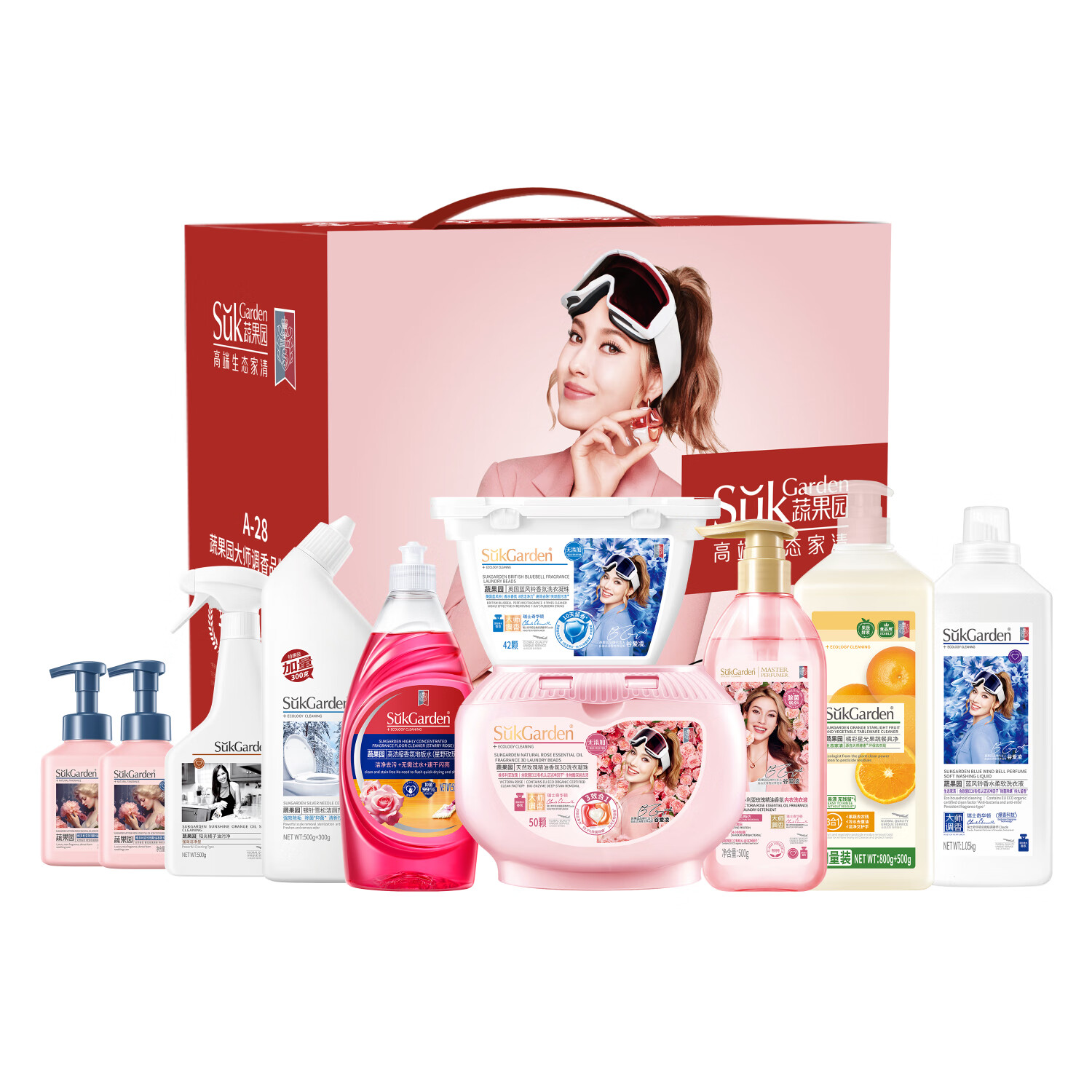 蔬果园大师调香家庭洁净10件套6.48kg