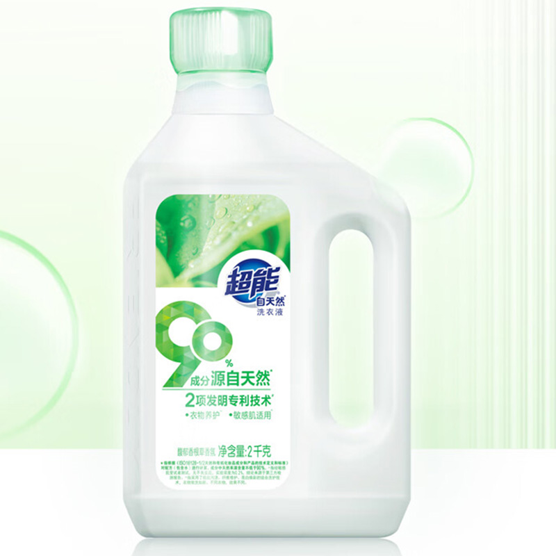 超能 1110229001 洗衣液 自天然系列 2kg高清大图