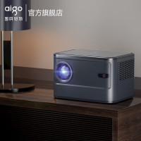 爱国者(aigo) H38锖色 投影仪家用 便携卧室家庭影院投影机 (AI智能语音 电子对焦 蓝牙音箱) 宝石蓝