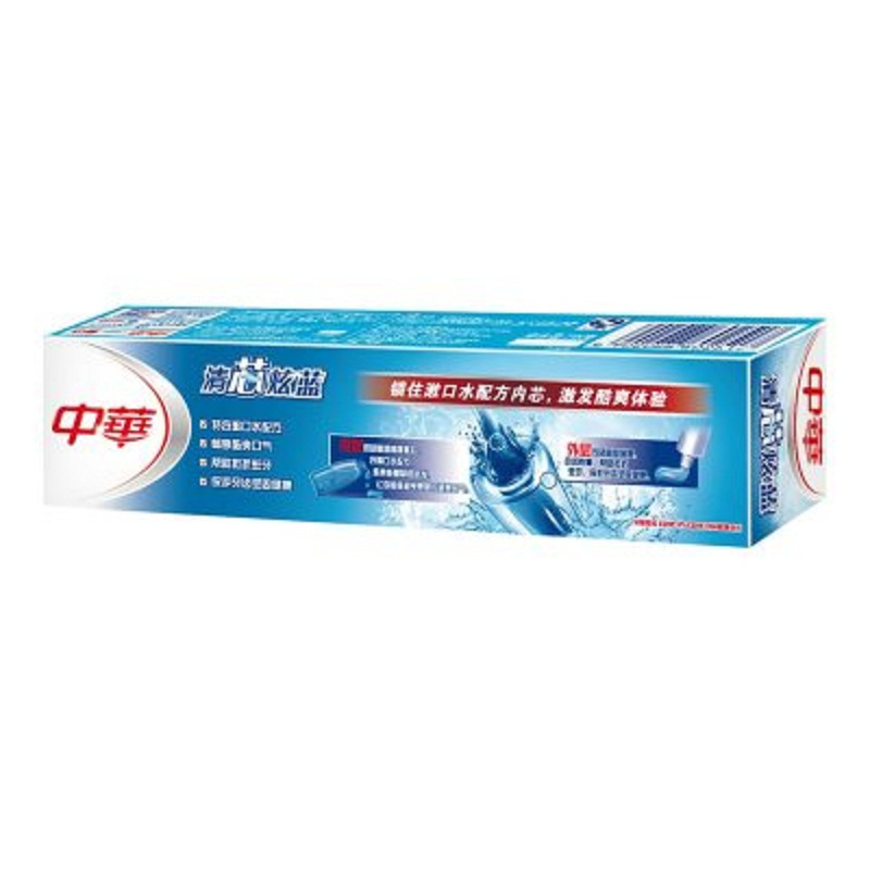 中华 清芯炫蓝酷爽薄荷味 牙膏 75g(单位:支)