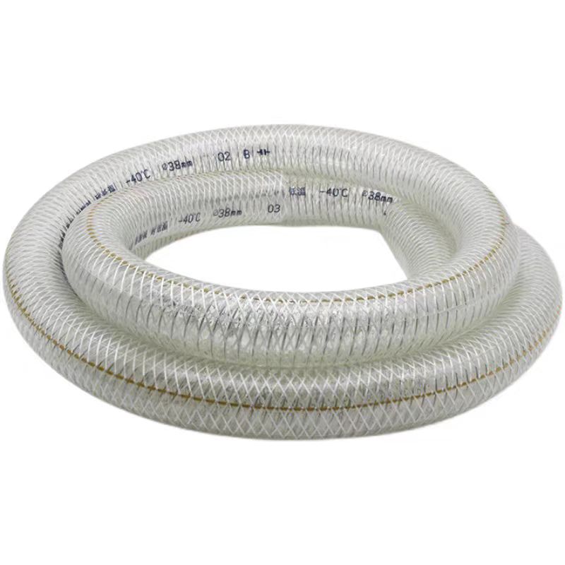 鑫迈凯斯 硅胶钢丝管静电管卸油管输油管 内径89mm (3.5寸)壁厚6mm 米高清大图