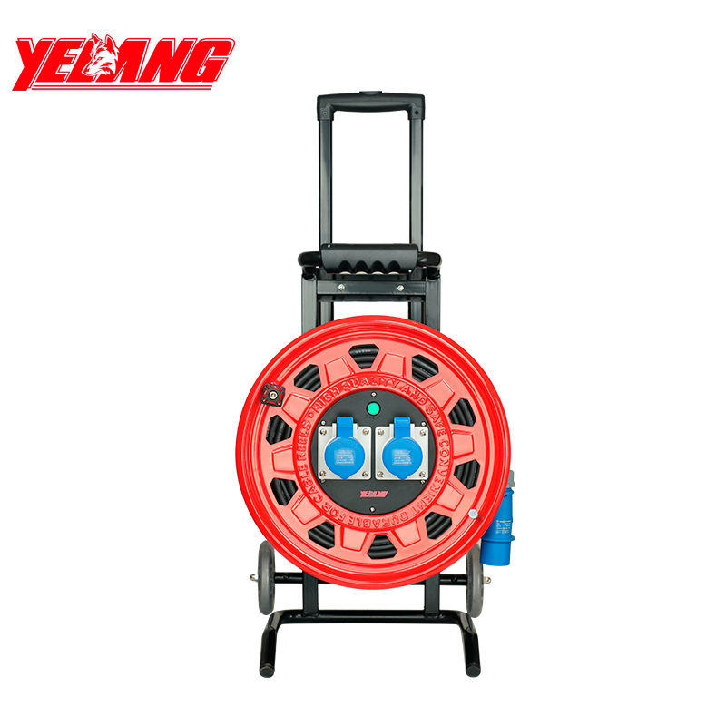野狼YELANG 220V~250V32A工业插座IP44卷线盘3*6*30m/ YL39071230 只