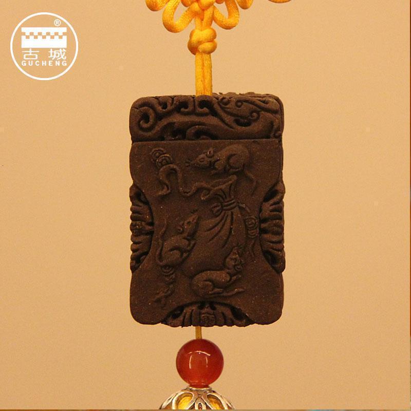 家柏饰(CORATED) 合香沉香车饰车载挂牌香化车内气味室内香薰熏香 福寿双全高清大图