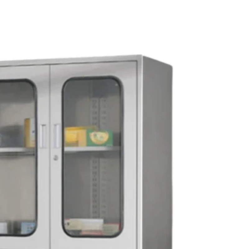 攸启隆通双节文件柜900*400*1800mm（304）台高清大图