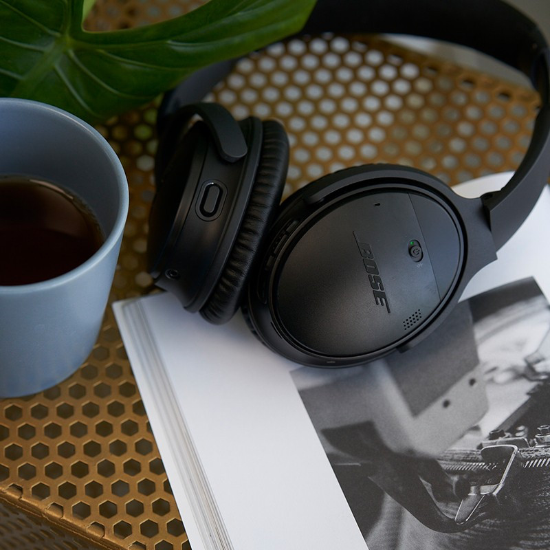 bosequietcomfort35ii无线消噪耳机黑色qc35二代蓝牙降噪耳机主动降噪