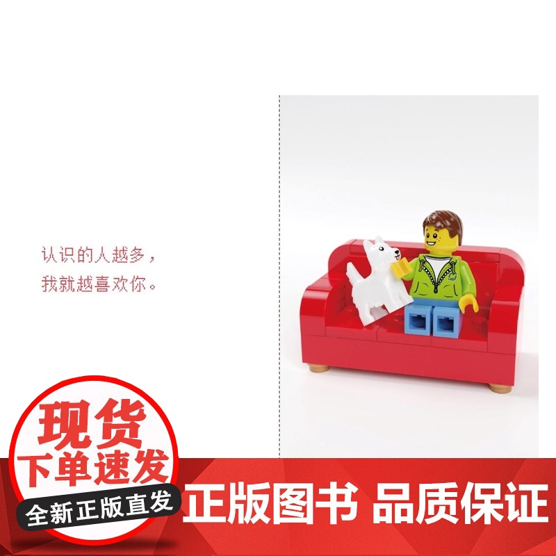 天生一对 阿利德刘易斯著乐高品牌推出绝佳礼物书上海译文出版社欧美漫画绘本高清大图