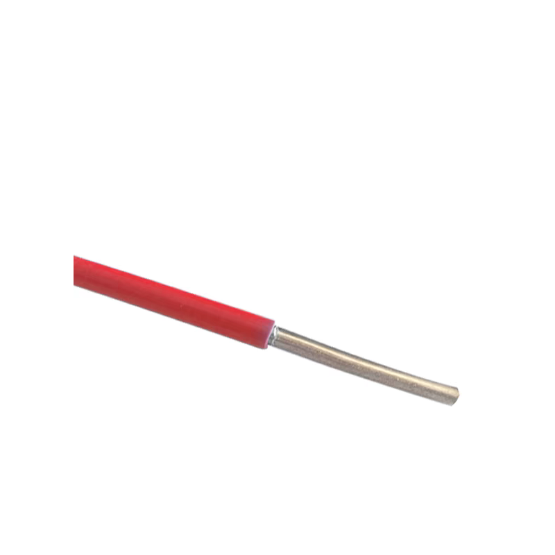 绵缆 铝芯聚氯乙烯绝缘电线 BLV-6红色450/750V 卷高清大图