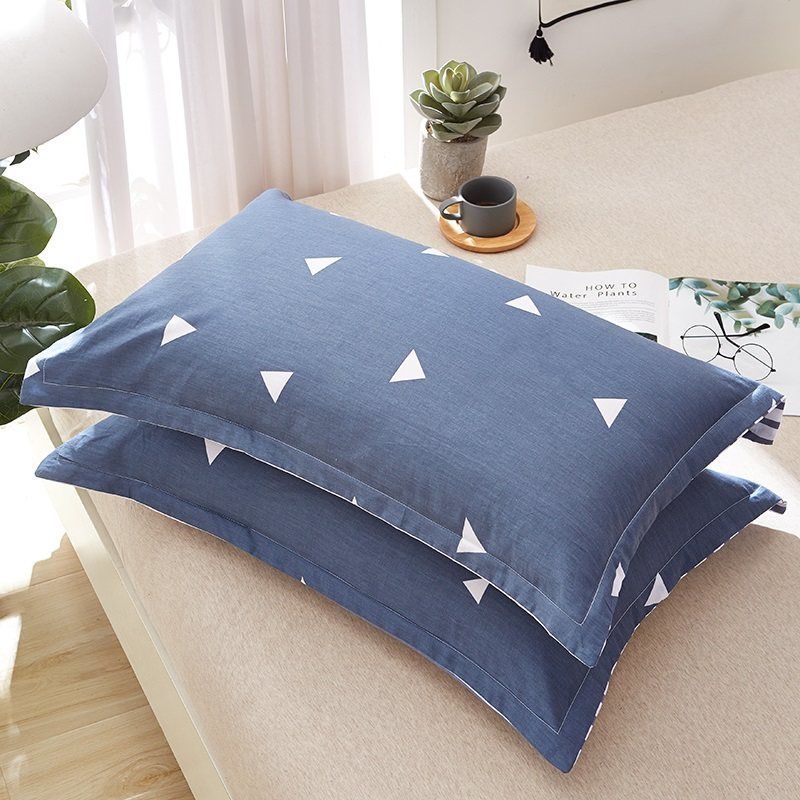 纯棉枕套枕头套学生成人全棉水洗棉单人双人枕芯套视频