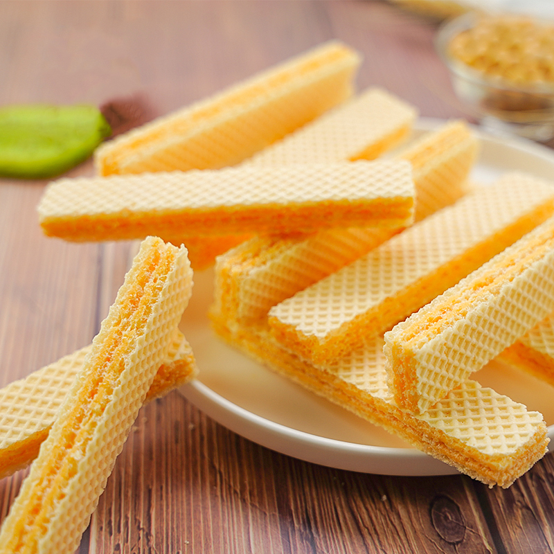 咔啰卡曼威化饼干豆乳味218g