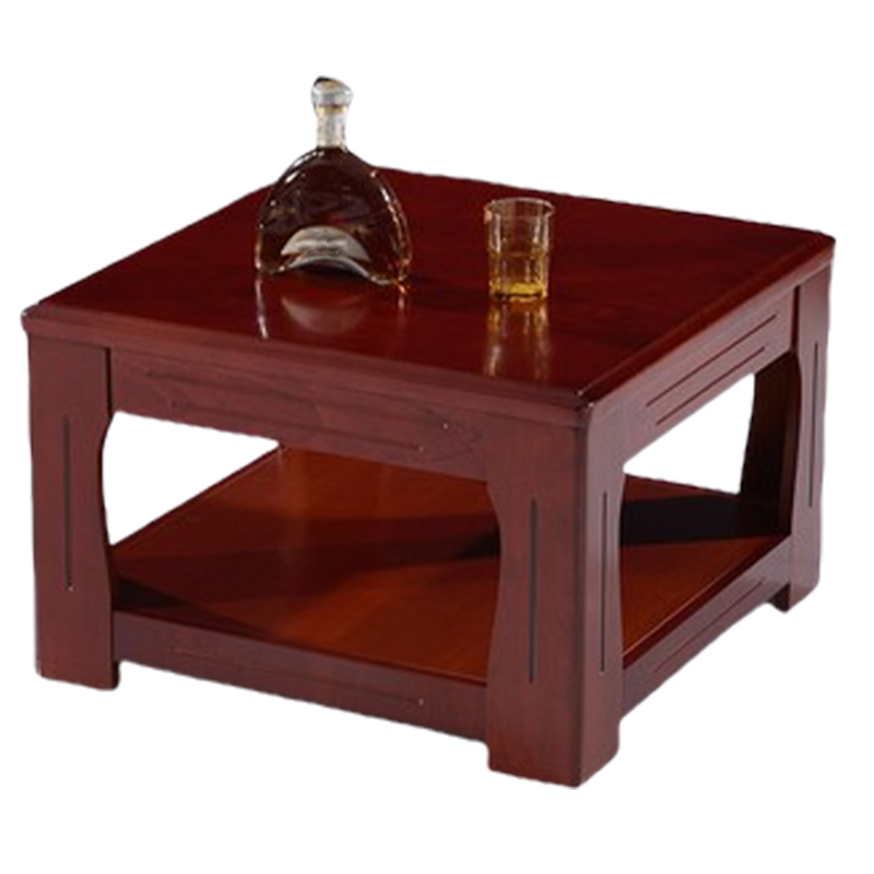 河洛伟业 方茶几双层张