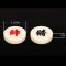 中国象棋套装光滑无裂痕密胺材质树脂象棋家用麻将料雕刻玉石象棋|40仿玉象棋+双面木盘