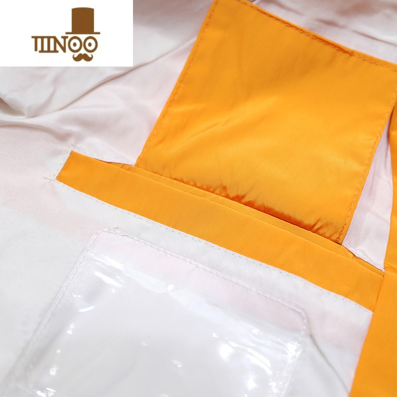 YANXU连帽外套男新款条纹外穿防风衣潮牌宽松休闲工装冲锋衣夹克男高清大图