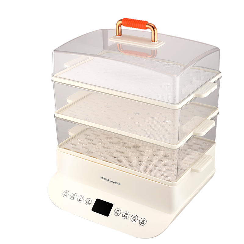 荣事达电蒸锅RS-ZG100A 26L大容量触摸屏智能控温1000W速热内锅耐用设计高清大图